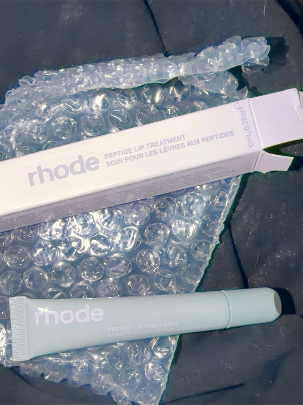 RHODE Peptide Lip Treatment in Pale Mint Tube